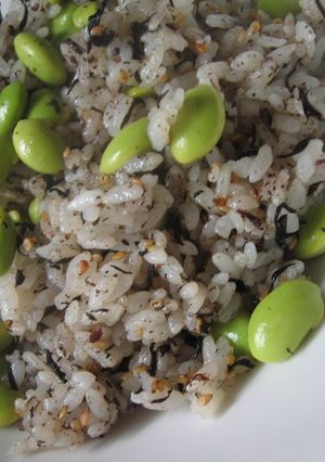 ゆかりとひじきの混ぜご飯-レシピのメイン写真