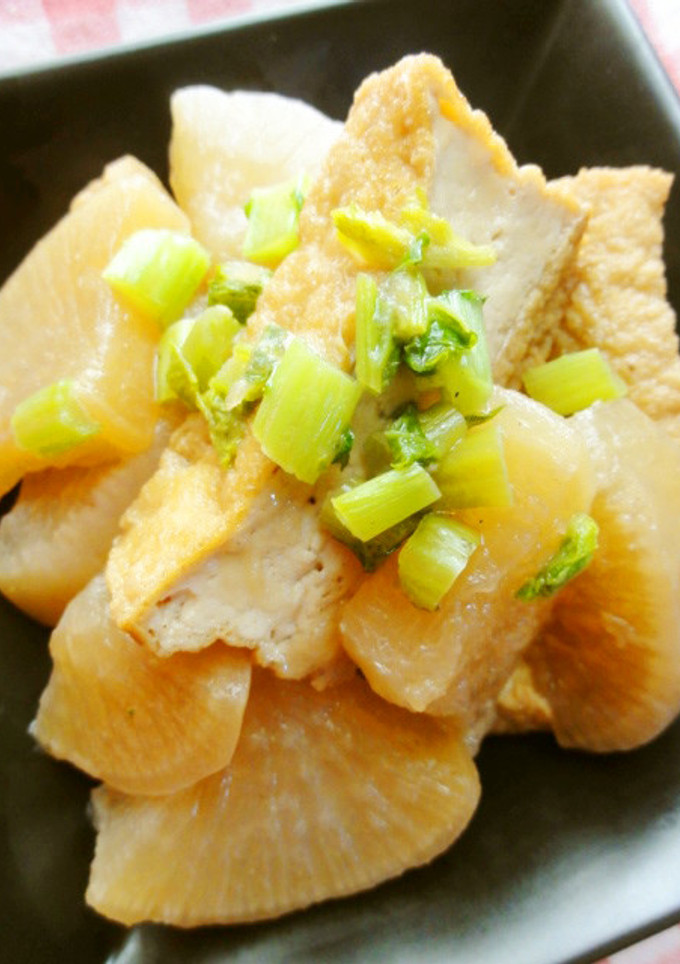 厚揚げと大根の田舎煮-レシピのメイン写真