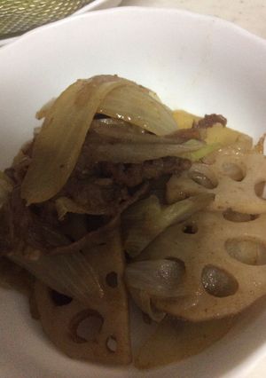 牛肉と冷凍野菜でこってり炒め-レシピのメイン写真