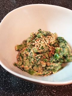 春菊の胡麻マヨ和え-レシピのメイン写真