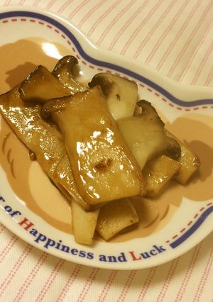 エリンギのこっくりマヨ醤油炒め♩-レシピのメイン写真