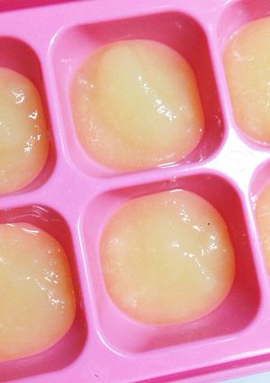 離乳食初期▷桃のペースト（桃缶）-レシピのメイン写真