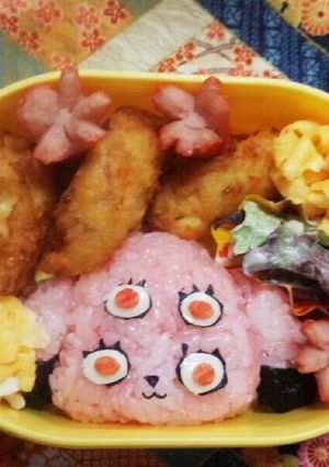 キャラ弁♡妖怪ウォッチ♡よつめ-レシピのメイン写真