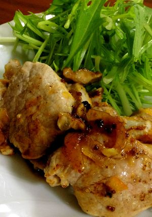 豚ヒレ肉キウイ＆マーマレードソース-レシピのメイン写真