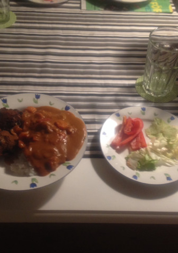 水一切不使用！？大満足のトマトカレー♩-レシピのメイン写真