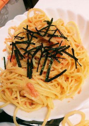 生たらこ簡単 スパゲティ♡-レシピのメイン写真