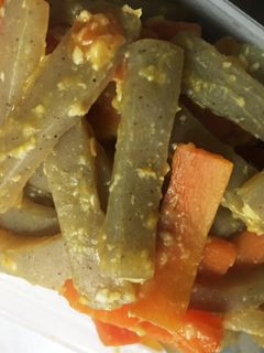 こんにゃくとにんじんの味噌きんぴら-レシピのメイン写真