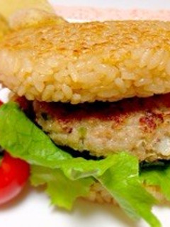 野菜嫌い対策のライスバーガー♪-レシピのメイン写真