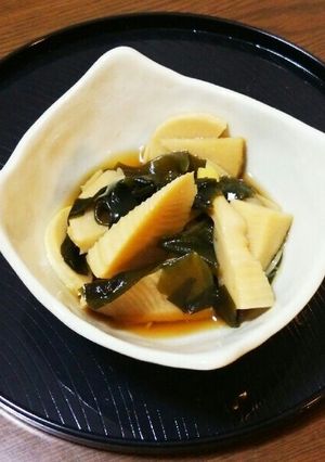 筍料理の定番★簡単、麺つゆで若竹煮-レシピのメイン写真