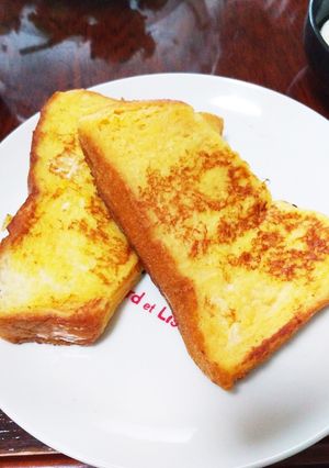 ゆったり朝食に♪私のフレンチトースト-レシピのメイン写真