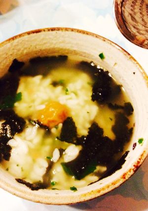 1分でできる！簡単ウメ茶漬け-レシピのメイン写真