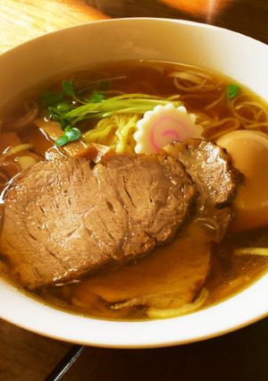 本格自家製煮干醤油清湯ラーメン-レシピのメイン写真