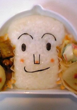 自己流キャラ弁 食パンマン-レシピのメイン写真