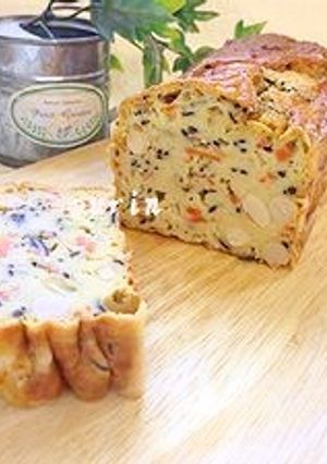 ノンオイル♪和風ケークサレ-レシピのメイン写真