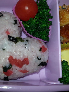 ハート&ハートの簡単お弁当\(^o^)/-レシピのメイン写真