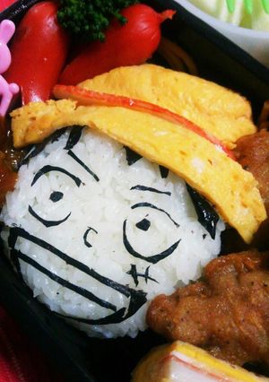 ルフィーがいる！お弁当！-レシピのメイン写真