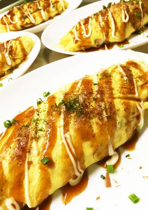 とろ～りチーズinオムそば-レシピのメイン写真