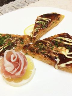 山芋たっぷり♡ふわふわお好み焼き-レシピのメイン写真