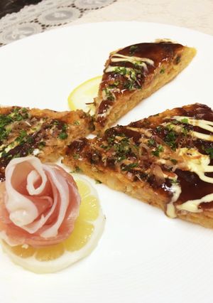 山芋たっぷり♡ふわふわお好み焼き-レシピのメイン写真