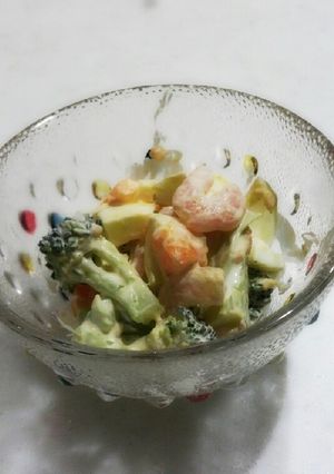 エビとブロッコリーのマヨサラダ-レシピのメイン写真