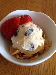 ラムレーズンアイスクリーム-レシピのメイン写真