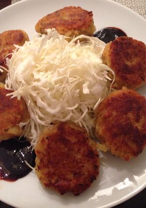 惣菜の素で。揚げ焼きコロッケ-レシピのメイン写真