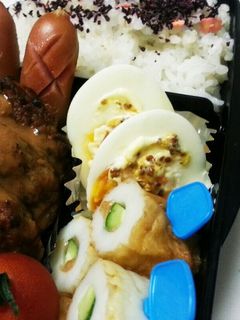 お弁当ゆで卵-レシピのメイン写真