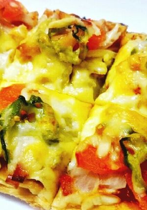 美味しい！冷凍パイシートで簡単ピザ♪-レシピのメイン写真