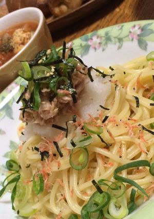 ５分でパスタ！！大根＆ツナで簡単ヘルシー-レシピのメイン写真