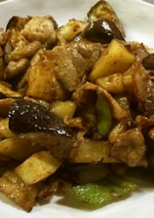 豚バラとナスの味噌炒め-レシピのメイン写真