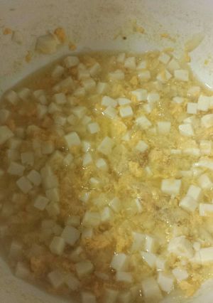 豆腐の卵とじ(離乳食 中期～)-レシピのメイン写真