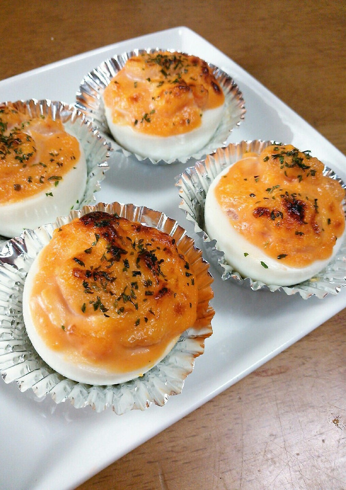 お弁当に☆ゆで卵アレンジ♡エビマヨegg-レシピのメイン写真