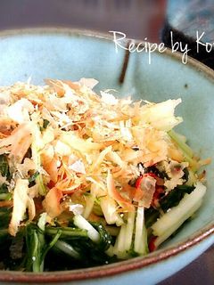 簡単すぎ美味しすぎ♡袋で水菜の浅漬け-レシピのメイン写真