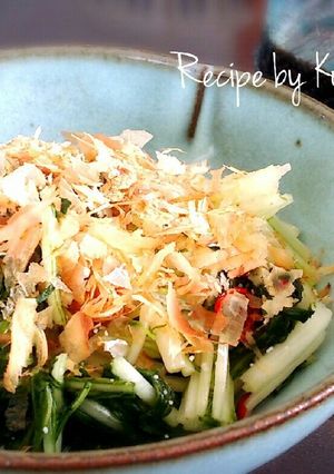 簡単すぎ美味しすぎ♡袋で水菜の浅漬け-レシピのメイン写真