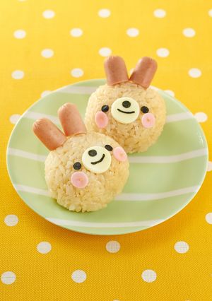 うさぎのイースターおにぎり-レシピのメイン写真
