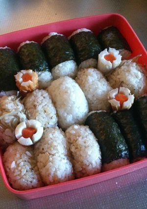 おにぎり♪チョコレート入りはどれだ！笑-レシピのメイン写真