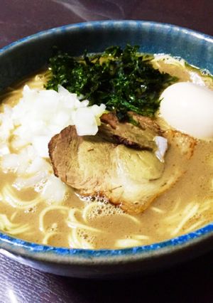 濃厚鶏白湯煮干ラーメン-レシピのメイン写真
