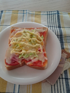 朝ごはん★ランチにも♪野菜たっぷりピザ-レシピのメイン写真