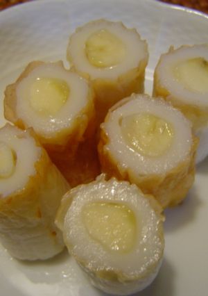 チーズと見せかけて。。実はバナナちくわ-レシピのメイン写真