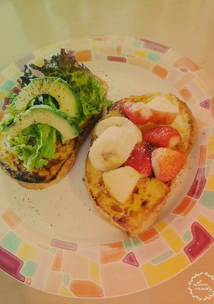 ヘルシーな豆乳フレンチトースト！-レシピのメイン写真
