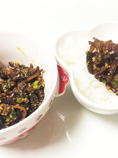 簡単✩つくしの中華風佃煮-レシピのメイン写真
