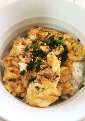 捨てないで☆鶏ハムの漬け汁で卵丼-レシピのメイン写真
