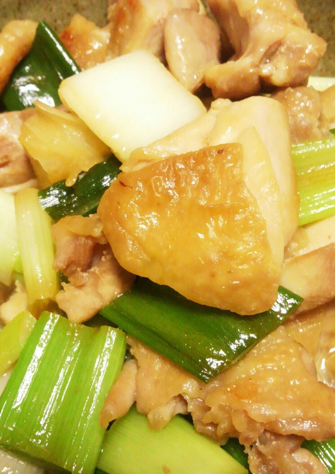 簡単！鶏とネギの照り炒め-レシピのメイン写真