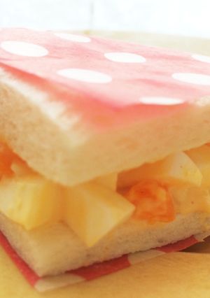 鶏ガラスープ味の卵サンド-レシピのメイン写真