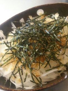新玉ねぎと温泉卵のポン酢サラダ-レシピのメイン写真