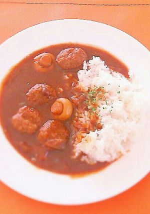 超速簡単！IKEAのミートボールカレー-レシピのメイン写真