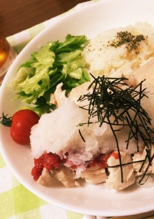 むね肉でさっぱりランチ-レシピのメイン写真