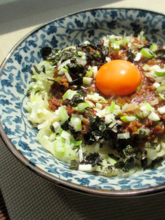 簡単!絶品★ピリ辛肉味噌がけうどん-レシピのメイン写真