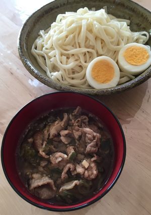 絶品♪ネギ豚つけ麺-レシピのメイン写真