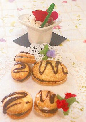 HMで作る♡生チョコブッセ-レシピのメイン写真